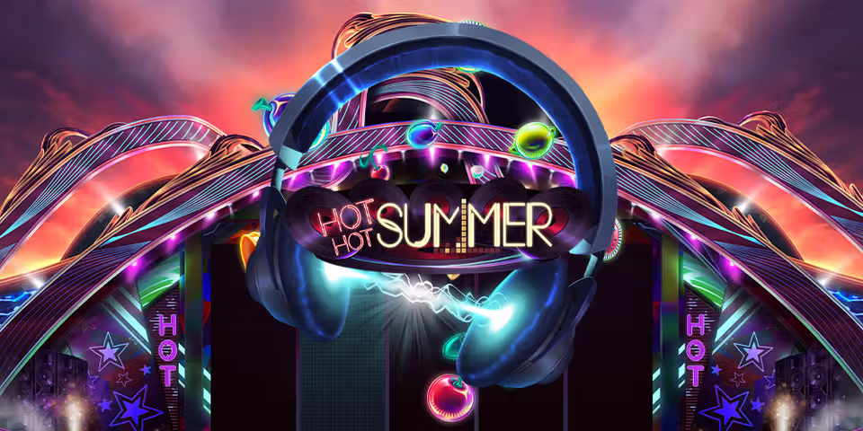 Hot Hot Summer by Habanero, available for your casino platform