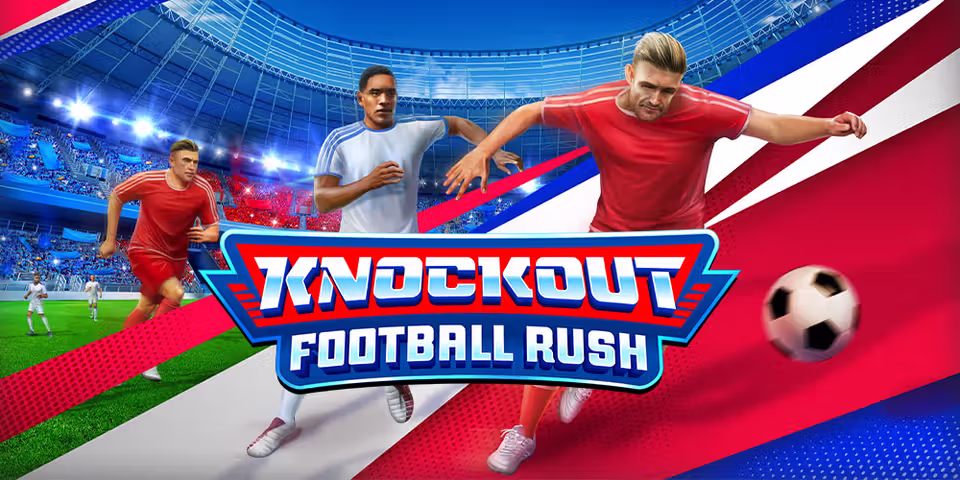 Knockout Football Rush by Habanero, available for your casino platform