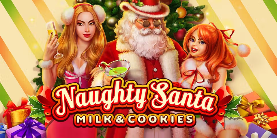 Naughty Santa by Habanero, available for your casino platform