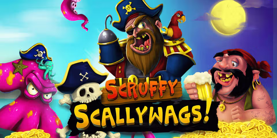 Scruffy Scallywags by Habanero, available to add to your casino platform