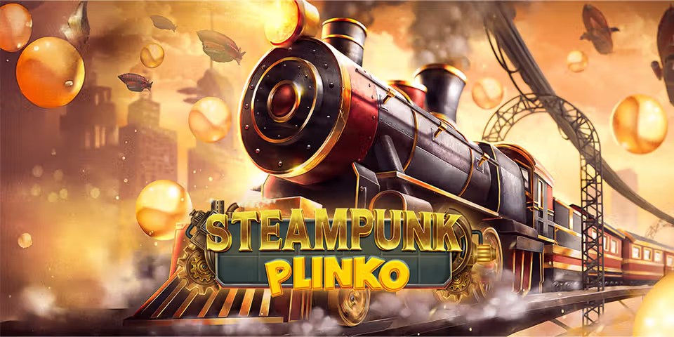 Steampunk Plinko by Habanero, available for your casino platform