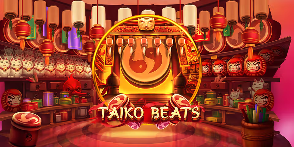 Taiko Beats by Habanero, available for your casino platform
