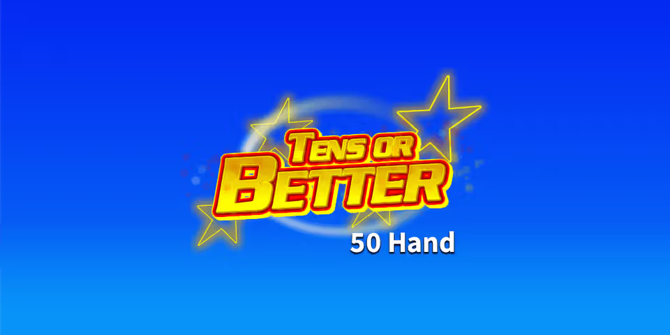 Tens or Better 50 Hand by Habanero, available for your casino platform