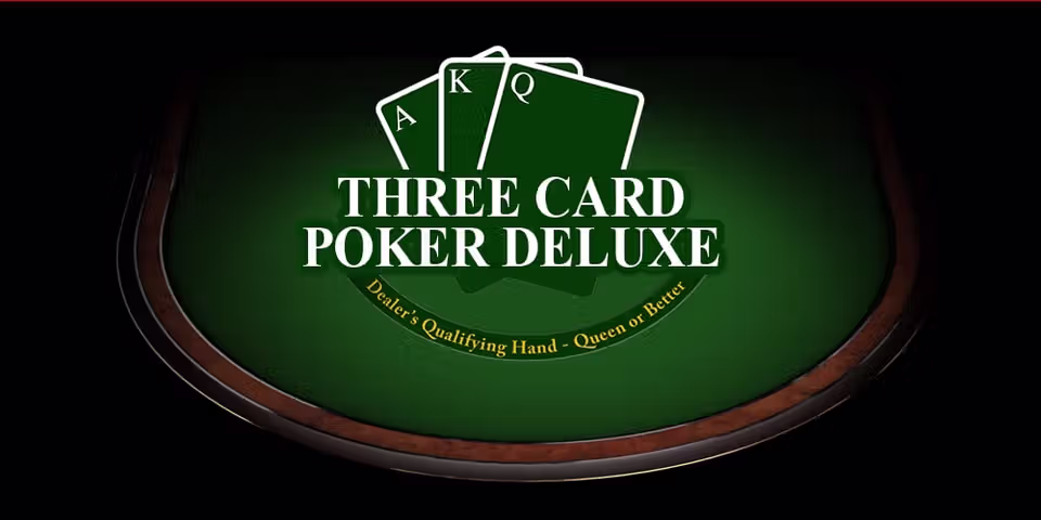 Three Card Poker Deluxe by Habanero, available for your casino platform