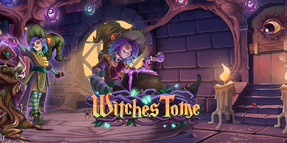 Witches Tome by Habanero, available for your casino platform