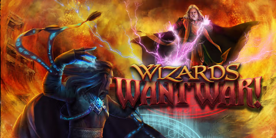 Wizards Want War by Habanero, available for your casino platform