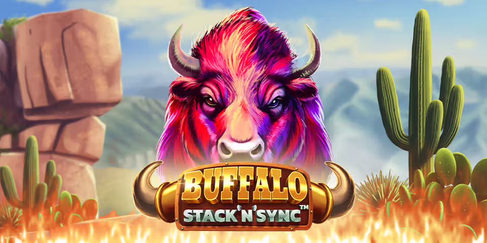 Buffalo Stack 'n' Sync by Hacksaw, available for your casino platform