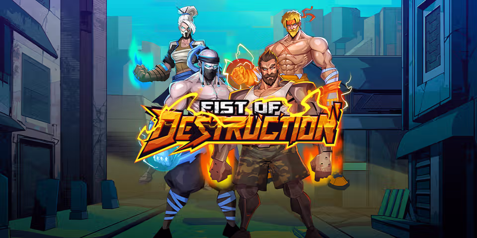 Fist of Destruction by Hacksaw, available for your casino platform