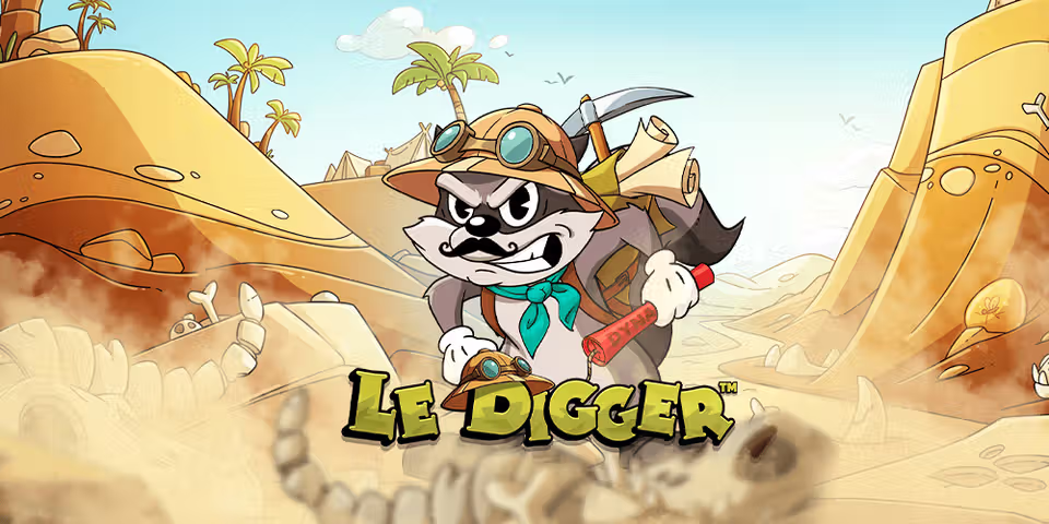 Le Digger by Hacksaw, available for your casino platform