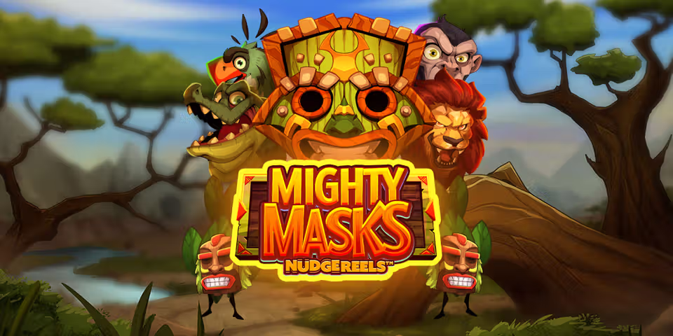 Mighty Masks by Hacksaw, available for your casino platform