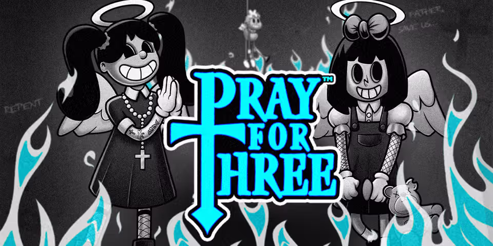 Pray for Three by Hacksaw, available for your casino platform