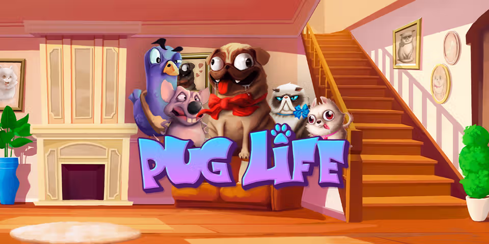 Pug Life by Hacksaw, available for your casino platform