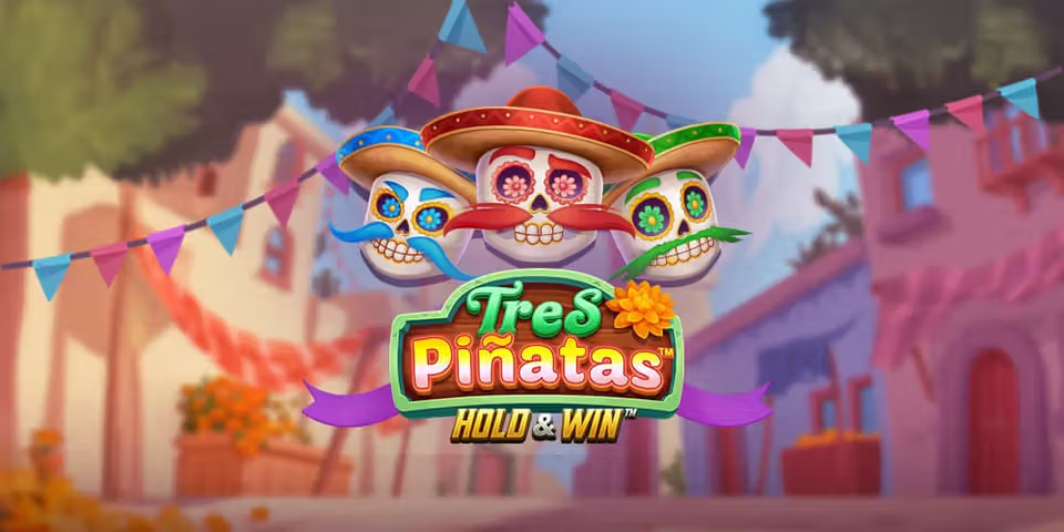 Tres Pinatas Hold & Win by Hacksaw, available for your casino platform