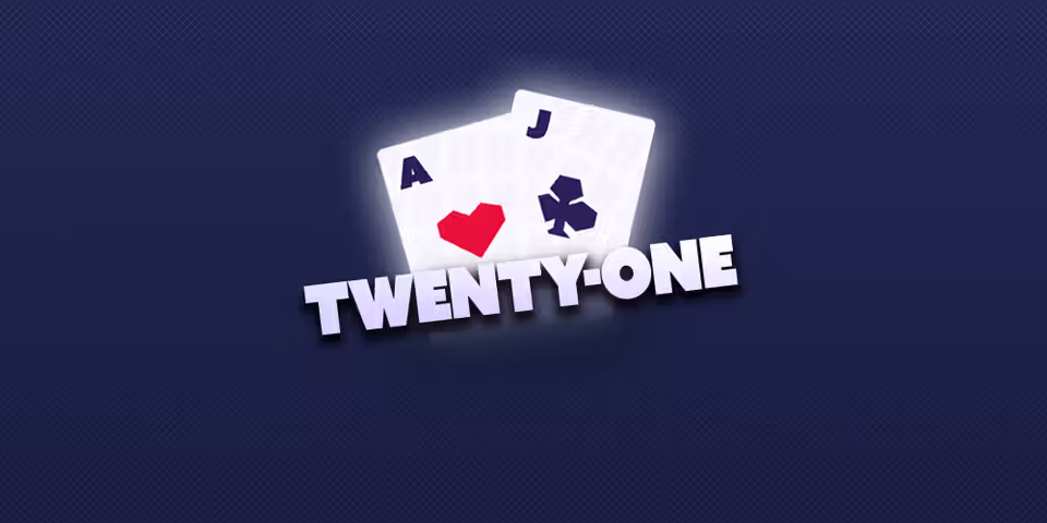 Twenty-One by Hacksaw, available for your casino platform