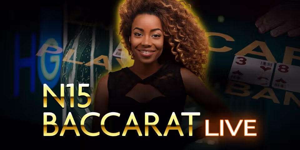 N15 Baccarat by HoGaming, available for your casino platform