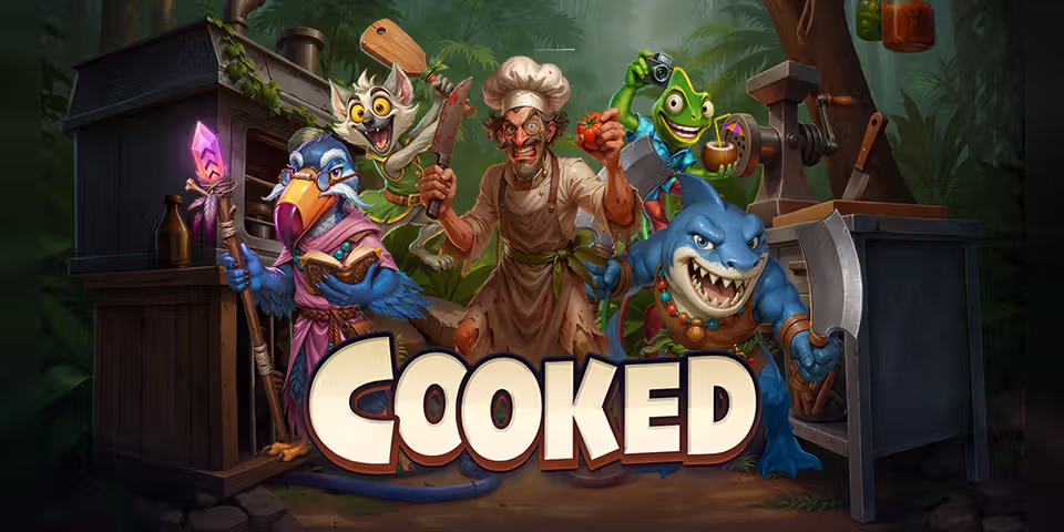 Cooked by Hold Your Hat, available for your casino platform
