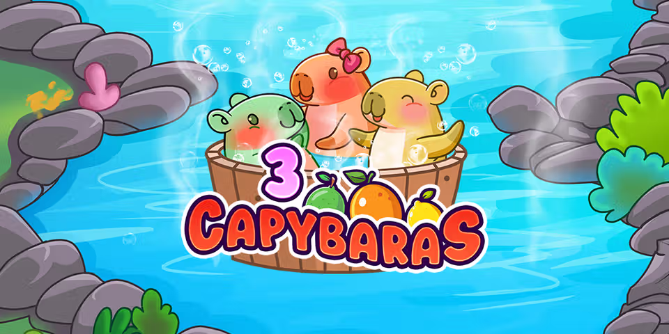 3 Capybaras by Iron Dog Studio, available for your casino platform