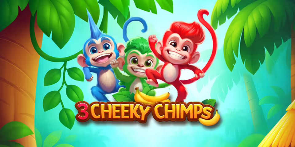 3 Cheeky Chimps by Iron Dog Studio, available for your casino platform