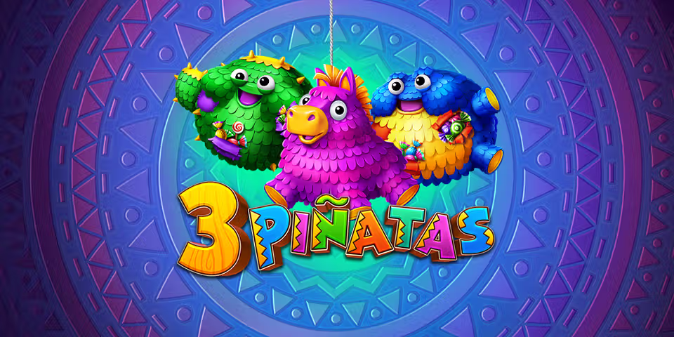 3 Pinatas by Iron Dog Studio, available for your casino platform