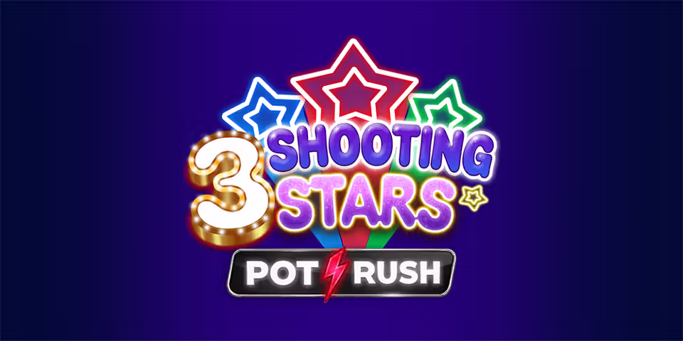 3 Shooting Stars by Iron Dog Studio, available to add to your casino platform