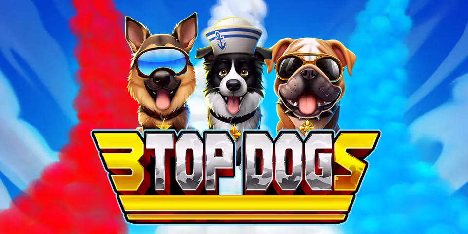 3 Top Dogs by Iron Dog Studio, available for your casino platform