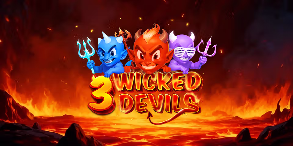 3 Wicked Devils by Iron Dog Studio, available for your casino platform