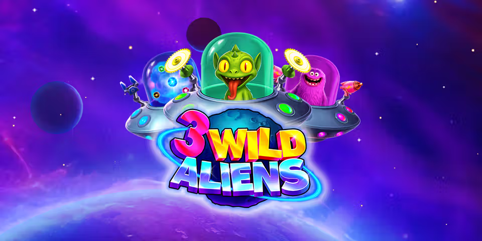 3 Wild Aliens by Iron Dog Studio, available for your casino platform