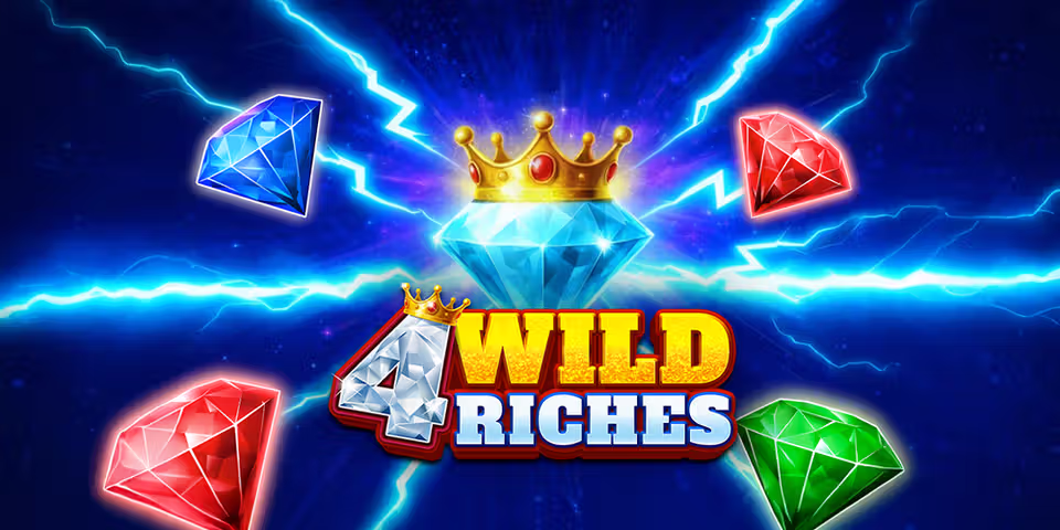 4 Wild Riches by Iron Dog Studio, available for your casino platform