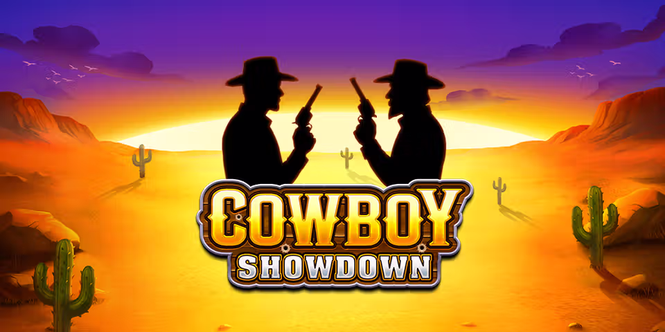 Cowboy Showdown by Iron Dog Studio, available for your casino platform