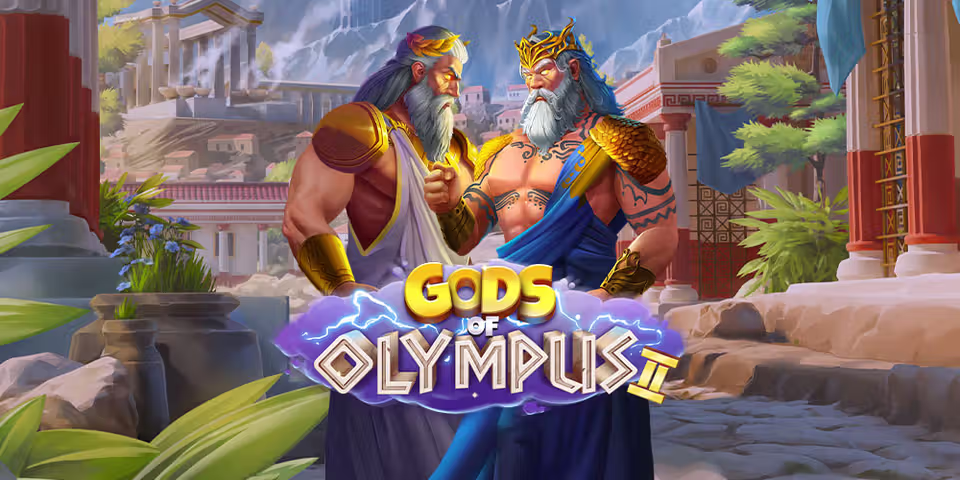 Gods of Olympus II by Iron Dog Studio, available for your casino platform