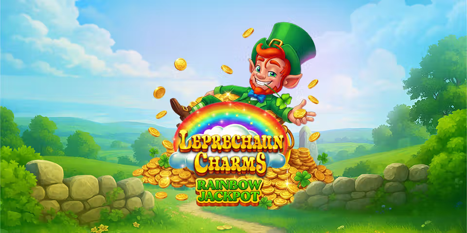 Leprechaun Charms: Rainbow Jackpot by Iron Dog Studio, available for your casino platform