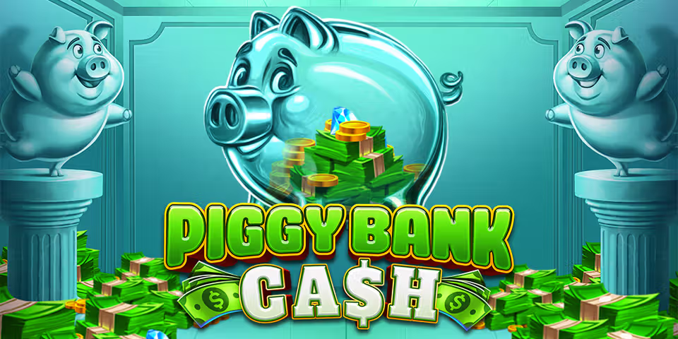 Piggy Bank Cash by Iron Dog Studio, available for your casino platform