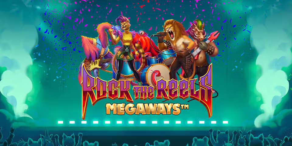 Rock the Reels Megaways by Iron Dog Studio, available for your casino platform