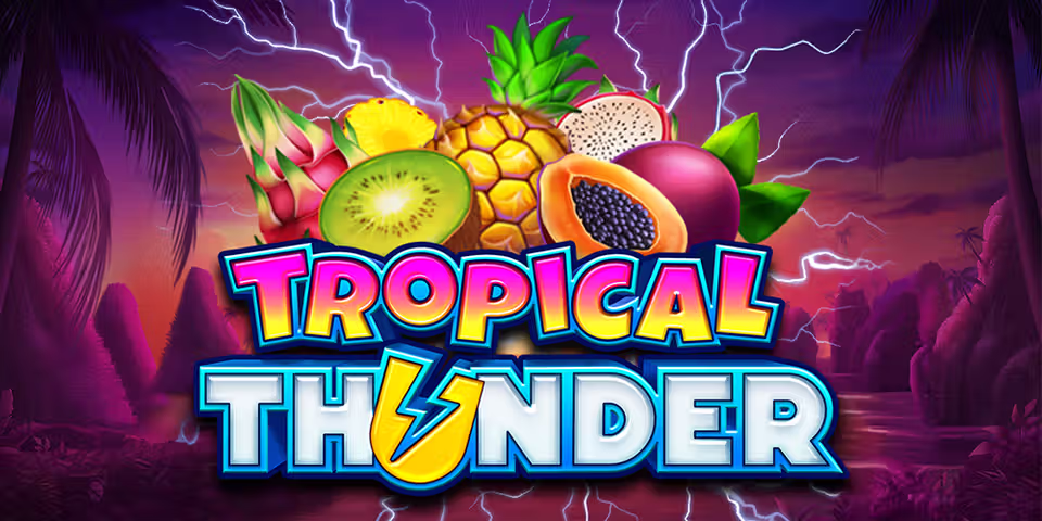 Tropical Thunder by Iron Dog Studio, available for your casino platform