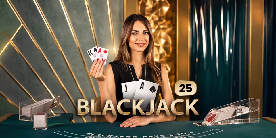 Blackjack 25 by ImagineLive, available for your casino platform