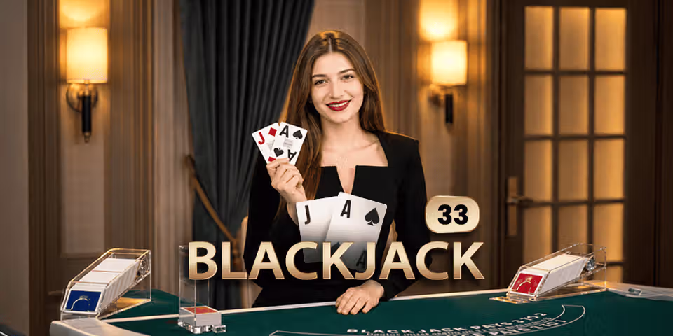 Blackjack 33 by ImagineLive, available for your casino platform