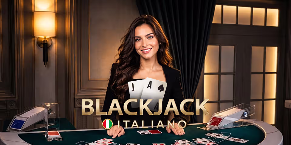 Blackjack Italiano by ImagineLive, available for your casino platform