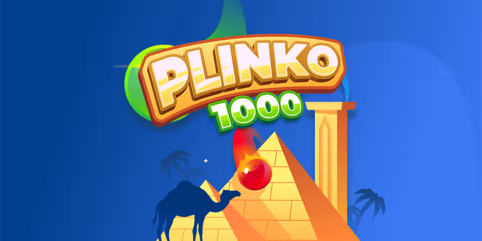 Plinko 1000 by InOut Games, available for your casino platform