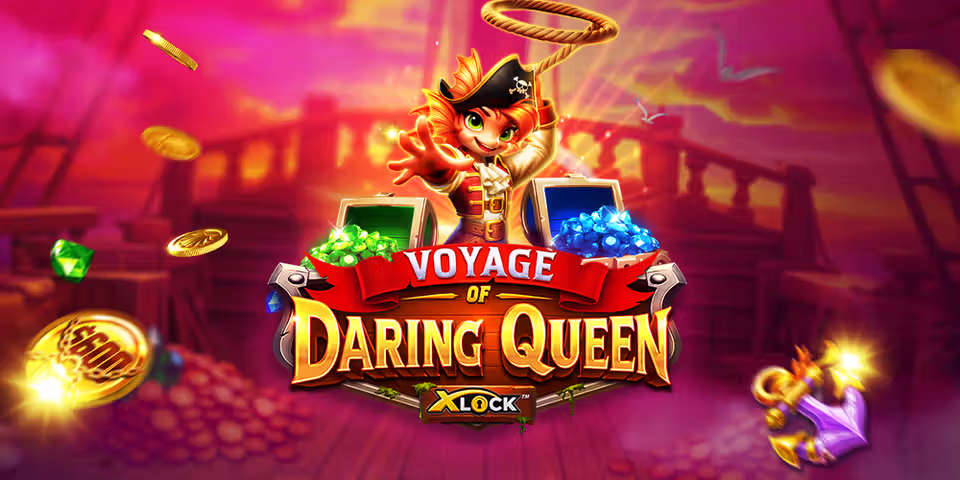 Voyage of Daring Queen X-Lock by JDB Gaming, available for your casino platform