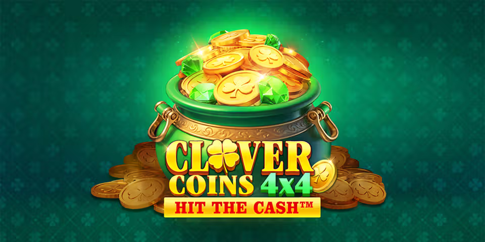 Clover Coins 4x4 by JiLi, available to add to your casino platform