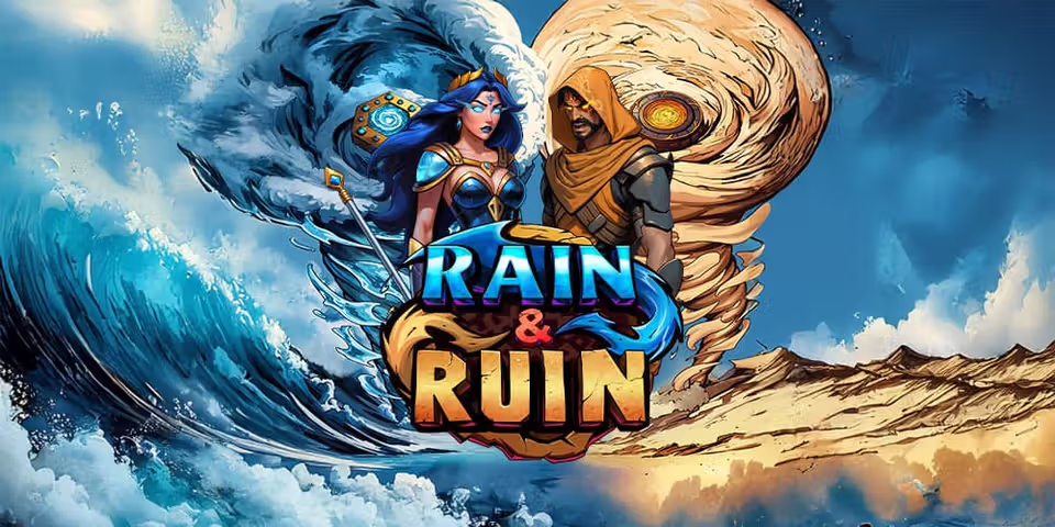 Rain & Ruin by JustSlots, available for your casino platform