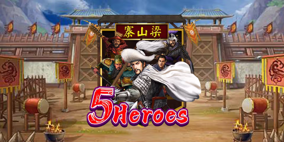 5 Heroes by KA Gaming, available for your casino platform