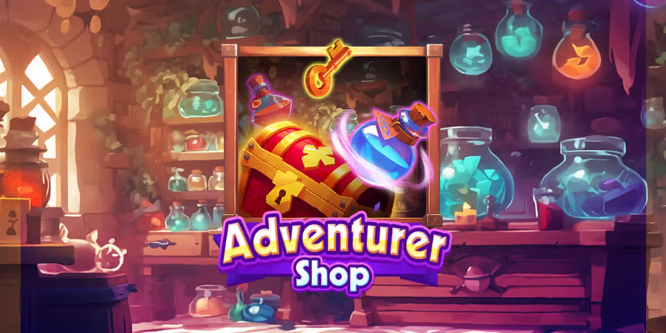 Adventurer Shop by KA Gaming, available for your casino platform