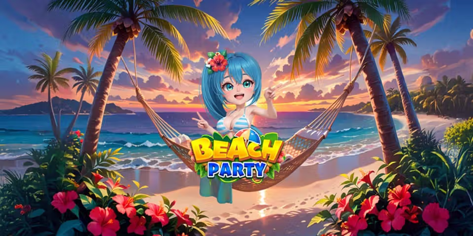 Beach Party by KA Gaming, available for your casino platform