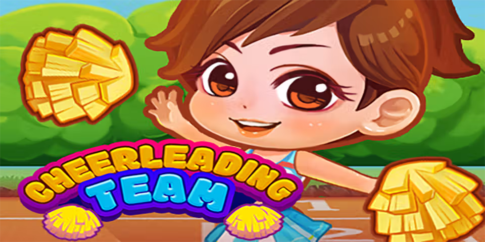 Cheerleading Team by KA Gaming, available for your casino platform