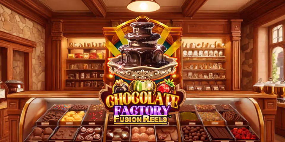 Chocolate Factory Fusion Reels by KA Gaming, available for your casino platform