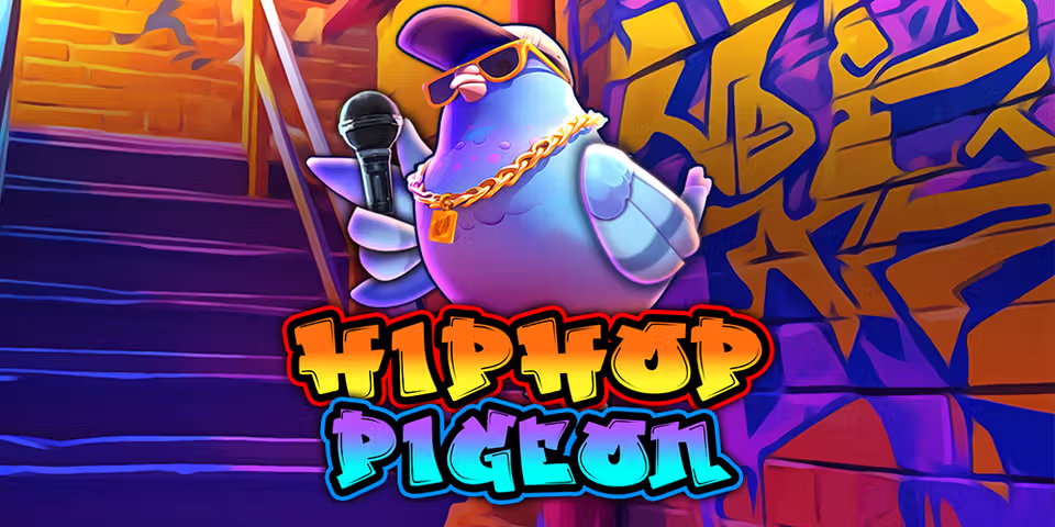 Hip Hop Pigeon by KA Gaming, available for your casino platform