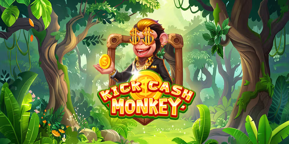 Kick Cash Monkey by KA Gaming, available for your casino platform