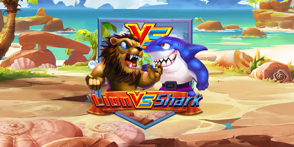 Lion vs. Shark by KA Gaming, available for your casino platform