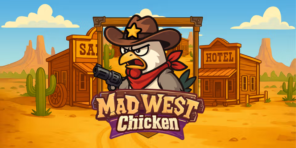 Mad West Chicken by KA Gaming, available for your casino platform